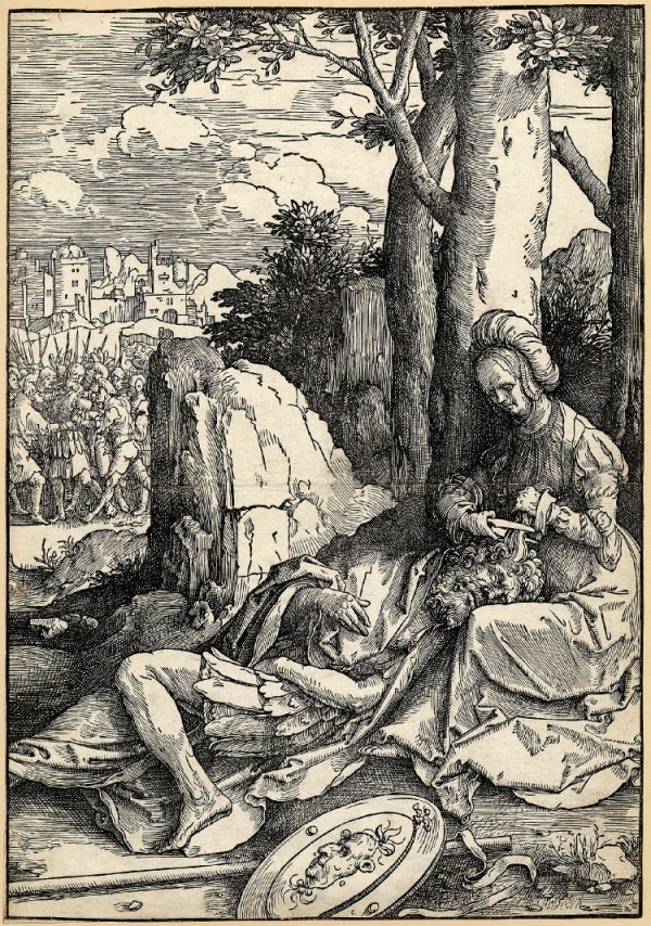 Samson and Delilah by Jan Lievens